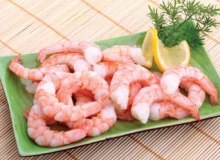 Cooked PUD Vannamei shrimps