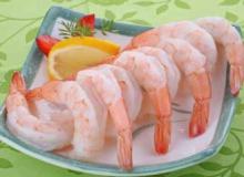 Cooked Peeled Deveined Tail on Vannamei shrimps