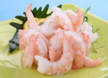 Cooked Peeled Deveined Tail Off Vannamei shrimps