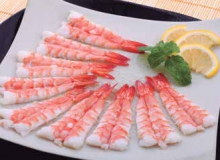 Sushi Vannamei shrimps