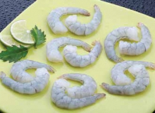 Raw Peeled Deveined Tail Off Vannamei shrimps